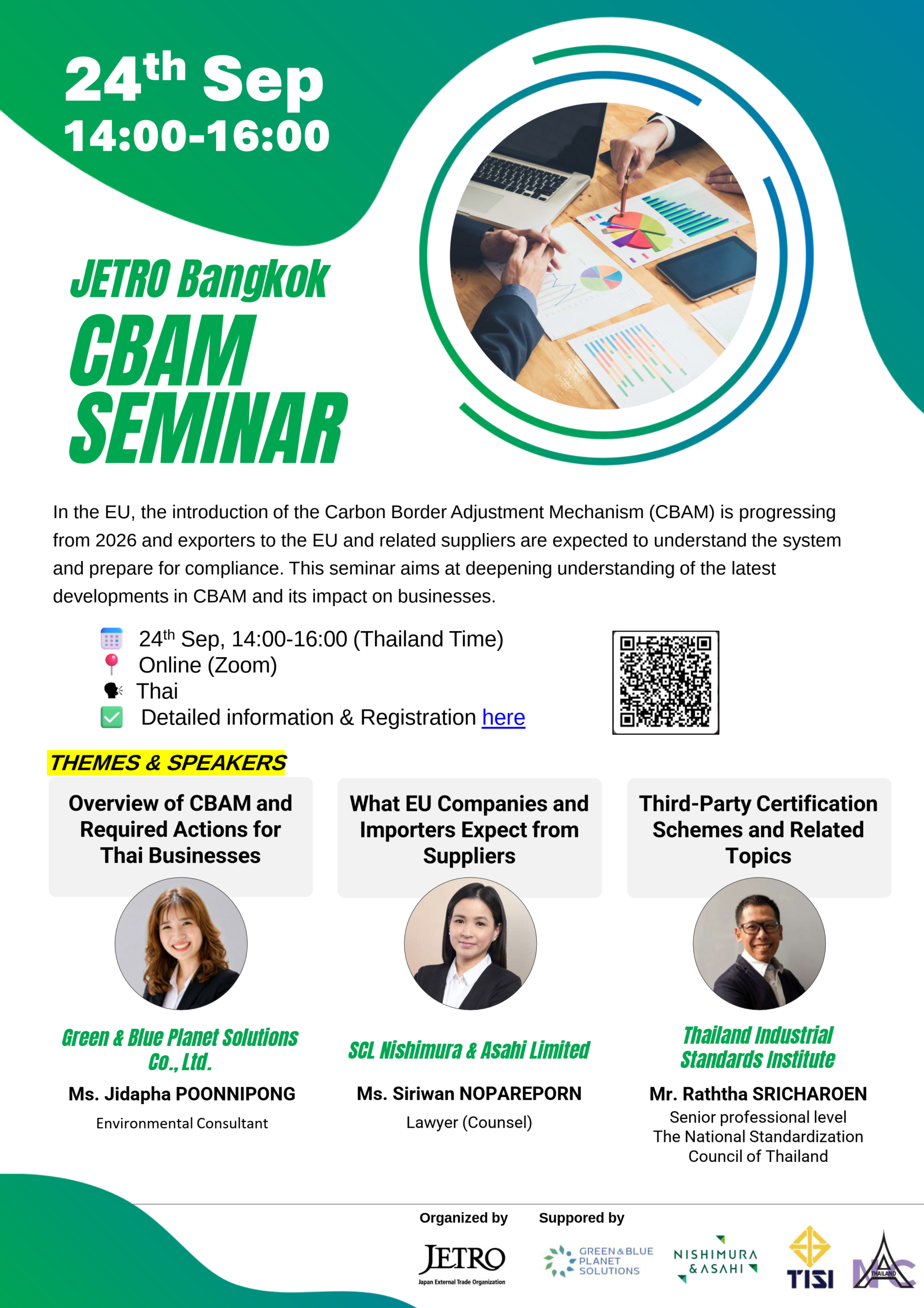 JETRO Bangkok CBAM Seminar: Key Insights and Preparation for Thai Businesses